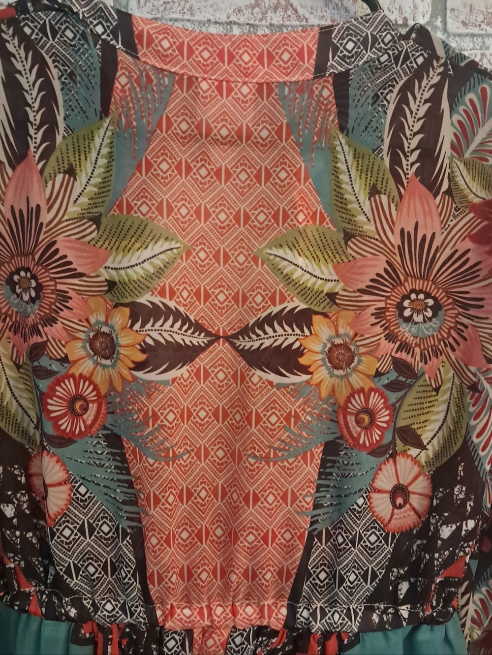 IVY JANE TUNIC STYLE BLOUSE SIZE SMALL - Picture 8 of 10